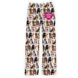 NWT Women's Brief Insanity I Ruff You Lounge Pants - XL